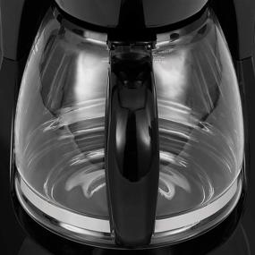 img 1 attached to Premium Black & Decker DCM100B Programmable Coffeemaker: 12-Cup Glass Carafe, Sleek Black Design