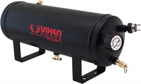 img 3 attached to 🚂 Vixen Horns 1.5 Gallon (6 Liter) Train/Air Horn Tank Kit with 150 PSI Compressor - Onboard System 12V VXO8815
