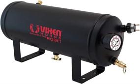 img 3 attached to 🚂 Vixen Horns 1.5 Галлон (6 Литров) Набор бака с паровым/воздушным горном с 150 PSI компрессором - система на борту 12V VXO8815