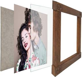 img 1 attached to 🖼️ Set of 2 Millcraft Products Picture Frames Glass Replacements – 1.77mm Ultra-Thick and Durable Glass – 4 Dimensions Available – Dust and Moisture Protection – Sized for 8.5x11 Frames