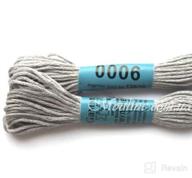 img 1 attached to 🌈 Vibrant Rainbow Embroidery Floss: 50 Skeins for Cross Stitch, Friendship Bracelets, and Crafts review by Linda Diaz