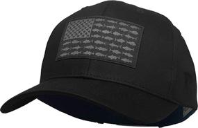 img 4 attached to KBETHOS USA Fishing Mesh Ballcap with Flag Patch - Tactical Operator Collection for Trucker Baseball Cap-America Outdoors