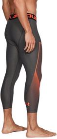 img 1 attached to 🩳 Under Armour Men's HeatGear Armour Graphic 3/4 Leggings