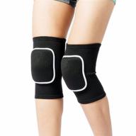 🏐 yicyc volleyball knee pads: soft & breathable knee protection for dancers, men, women, and kids - ideal for volleyball, football, dance, yoga, tennis, running, cycling, workout, and climbing логотип