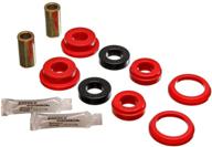 🔴 energy suspension red 4.3121r axle pivot arm with thrust washers logo