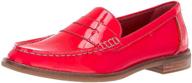 step into style with sperry women's seaport patent loafer logo