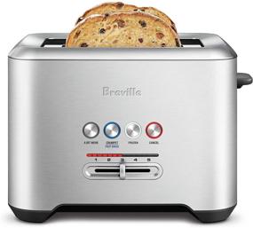 img 3 attached to 🍞 Breville BTA730XL Bit More 4-Slice Toaster in Brushed Stainless Steel