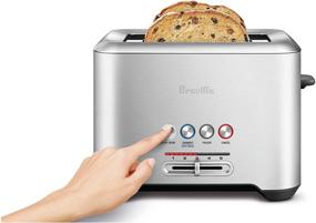 img 2 attached to 🍞 Breville BTA730XL Bit More 4-Slice Toaster in Brushed Stainless Steel