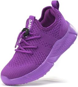 img 4 attached to 👟 Ultimate Comfort and Breathability: Damyuan Sneakers for Girls"