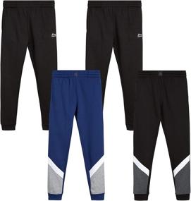 img 4 attached to 🏃 Boys' RBX Active Warm Up Heather Sweatpants: Optimized for Performance