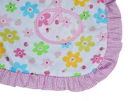 img 3 attached to 👩 Child's Cotton Apron with Pocket for Kids Kitchen, Cooking, and Painting