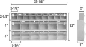 img 3 attached to OEMTOOLS 22162 Organizers Containers Stackable