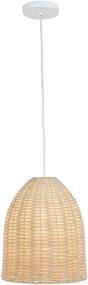 img 2 attached to 🌿 Elegant Designs PT1007-NAT Rattan Ceiling Light Pendant: Enhance Your Space with Natural Sophistication