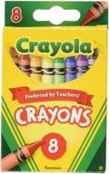 карандаши crayola, 8 штук (3 упаковки) - упаковка из 3 - набор из 3 предметов: необходимо для художников и студентов логотип