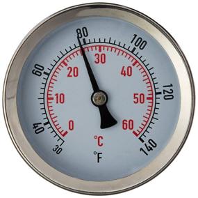 img 3 attached to 🌡 Stainless Steel Fast Ferment Thermometer for 3 Gallon, 7.9 Gallon, and 14 Gallon Conical Fermenters - Ideal FasterFerment Accessory