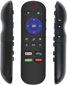 img 4 attached to 📺 Upgraded Insignia Roku TV Remote for NS-39DR510NA17 NS-32DR310NA17 NS-24DR220NA18 NS-65DR620NA18 NS-32DR420NA16 NS-32DR420NA16A NS-32DR420NA16B NS-40DR420NA16 NS-40DR420NA16B