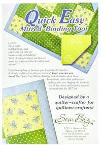 img 1 attached to Effortless Miter Binding Tool: Quick and Easy Solution for Perfect Bindings