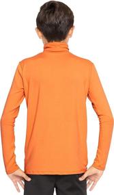 img 2 attached to 🧥 XL Boys' Clothing - Active Stretch Comfort Turtleneck Sleeve
