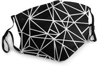 dustproof windproof geometric triangle reusable logo