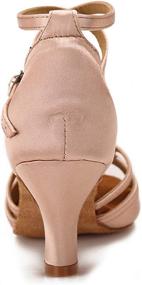 img 2 attached to Superior Performance with CLEECLI Adjustable Women's Ballroom Dance Shoes