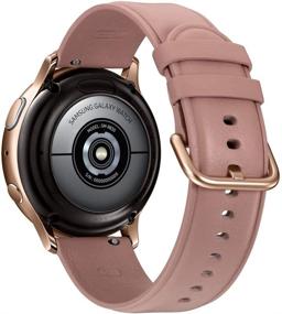 img 3 attached to Samsung Galaxy Active 2 Wi-Fi Stainless Steel Watch (40MM, International Version) - Pink Gold