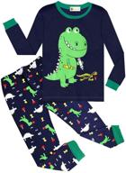 👕 molyhua cotton sleeve sleepwear: premium boys' pajamas in sleepwear & robes logo