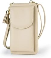 crossbody tassels shoulder leather handbag women's handbags & wallets logo