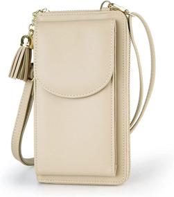 img 4 attached to Crossbody Tassels Shoulder Leather Handbag Women's Handbags & Wallets