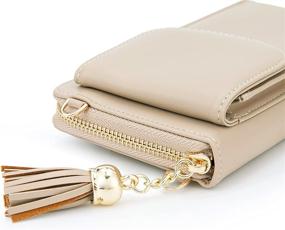 img 3 attached to Crossbody Tassels Shoulder Leather Handbag Women's Handbags & Wallets