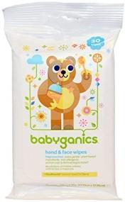 img 4 attached to 🌿 Babyganics Hand and Face Wipes: Fragrance-Free and Convenient 30 Count Pack