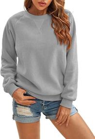 img 4 attached to 👚 Cozy & Stylish: Panadila Women's Oversized Sherpa Pullover Top – Perfect Long Sleeve Sweatshirt for Casual Warmth!