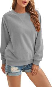 img 3 attached to 👚 Cozy & Stylish: Panadila Women's Oversized Sherpa Pullover Top – Perfect Long Sleeve Sweatshirt for Casual Warmth!