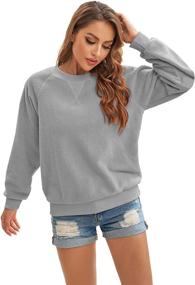 img 2 attached to 👚 Cozy & Stylish: Panadila Women's Oversized Sherpa Pullover Top – Perfect Long Sleeve Sweatshirt for Casual Warmth!
