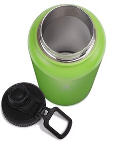 img 2 attached to Alpex Eco Flask Hydration Bottle Green Kitchen & Dining