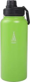 img 3 attached to Alpex Eco Flask Hydration Bottle Green Kitchen & Dining