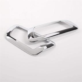 img 3 attached to Панель накладки ручки двери из ABS TongSheng для Toyota Tacoma 2016-2021 (Яркая, 2 шт)