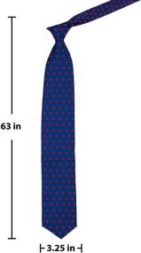 img 2 attached to 👔 Optimized Tall Men's Accessories: Extra Long Ties, Woven Cummerbunds & Pocket Squares