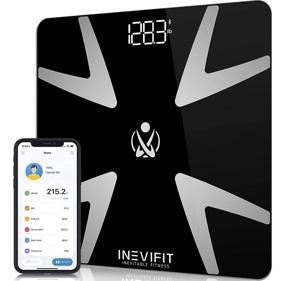 img 4 attached to 📊 INEVIFIT Smart Body Fat Scale: Accurate Bluetooth Digital Analyzer for Weight, Body Composition & More