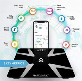 img 3 attached to 📊 INEVIFIT Smart Body Fat Scale: Accurate Bluetooth Digital Analyzer for Weight, Body Composition & More
