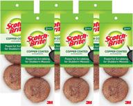 24-pack of scotch-brite copper-coated scouring pads logo