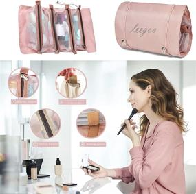 img 2 attached to Detachable Cosmetics Organizer: Streamline Your Toiletry Storage!