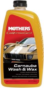 img 1 attached to 🌟 Калифорнийское золото Carnauba Мойка и Воск - 64 унции от Mothers 05674