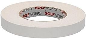 img 2 attached to 🏌️ GolfWorks Double Sided Grip Tape - Secure Golf Club Gripping Adhesive - 18mm x 36yd Roll