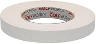 🏌️ golfworks double sided grip tape - secure golf club gripping adhesive - 18mm x 36yd roll logo