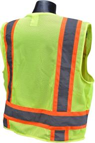 img 2 attached to 👕 Radians SV6G5X Surveyor Safety Vest - Size Large