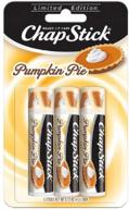 🎃 chapstick limited edition pumpkin pie triple pack: energize your lips with the delightful fall flavor logo