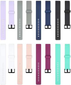 img 3 attached to 🎉 GinCoband 8PCS Заменяемые браслеты для Fitbit Inspire HR - Удобные спортивные браслеты для Fitbit Inspire HR женщин и мужчин