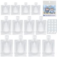 refillable transparent leakproof clamshell containers logo