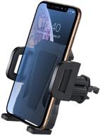 miracase air vent phone holder: универсальный автомобильный держатель для iphone 12/12 pro/12 pro max/11 pro max/xr/xs max/8 plus, samsung galaxy s10/s10+ и многих других. логотип