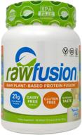 san nutrition rawfusion vanilla bean plant protein powder, 31.7 oz logo